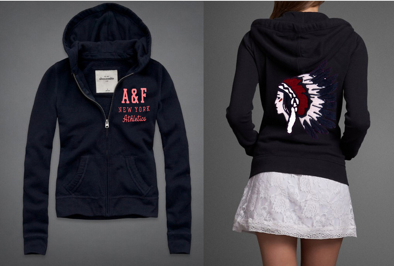 Abercrombie Fitch Mujeres Outlet España Capucha AF8707
